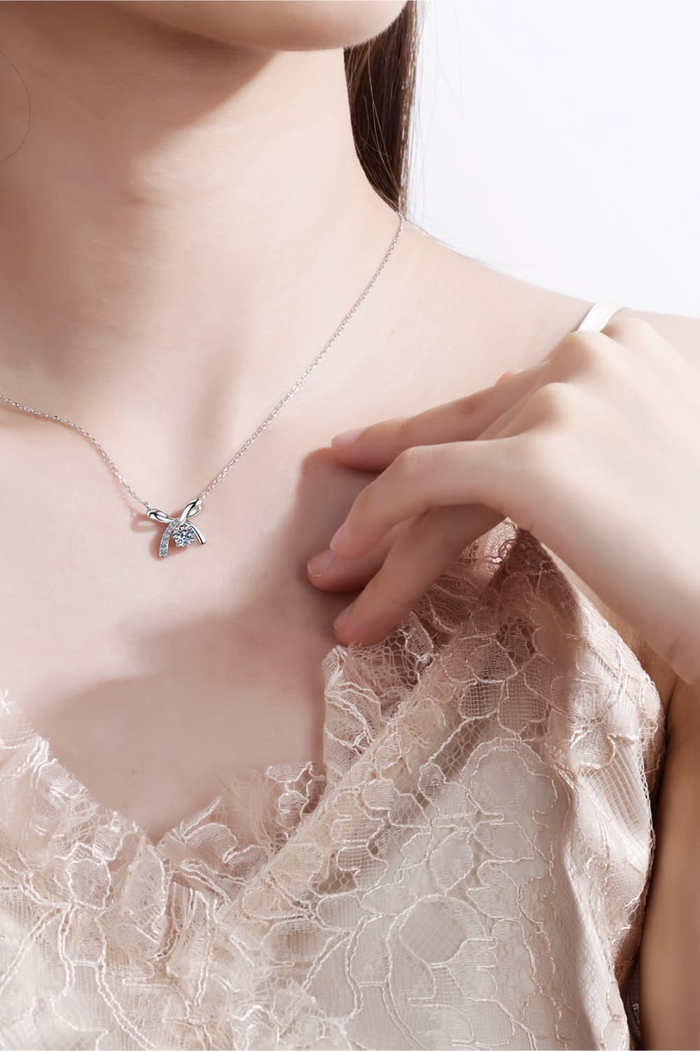 Sparkala™ 0.5 Carat Moissanite Necklace – 925 Sterling Silver