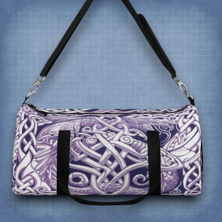 Celtic Knot Duffel Bag – Stylish Sports & Weekend Carryall