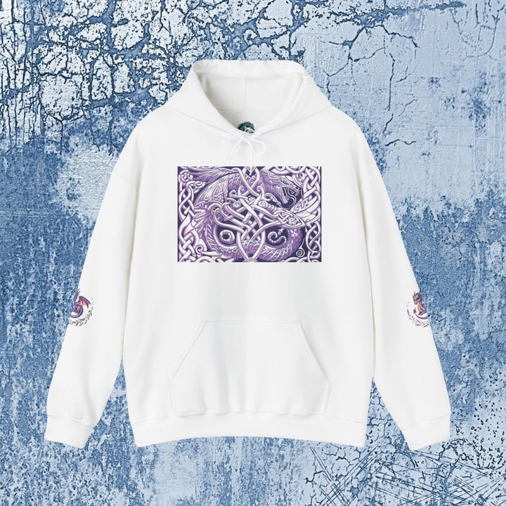 Celtic Dragon Hoodie, Gift for Fantasy Lovers