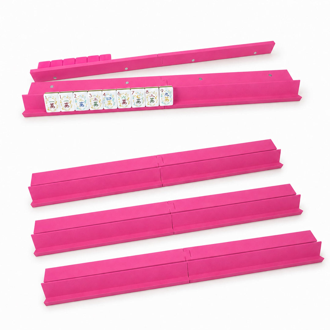 American Mahjong Rack Set with Magnetic Pusher