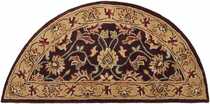 Cherryfield Burgundy 1024 Wool Area Rug – Hand-Tufted Floral Rug
