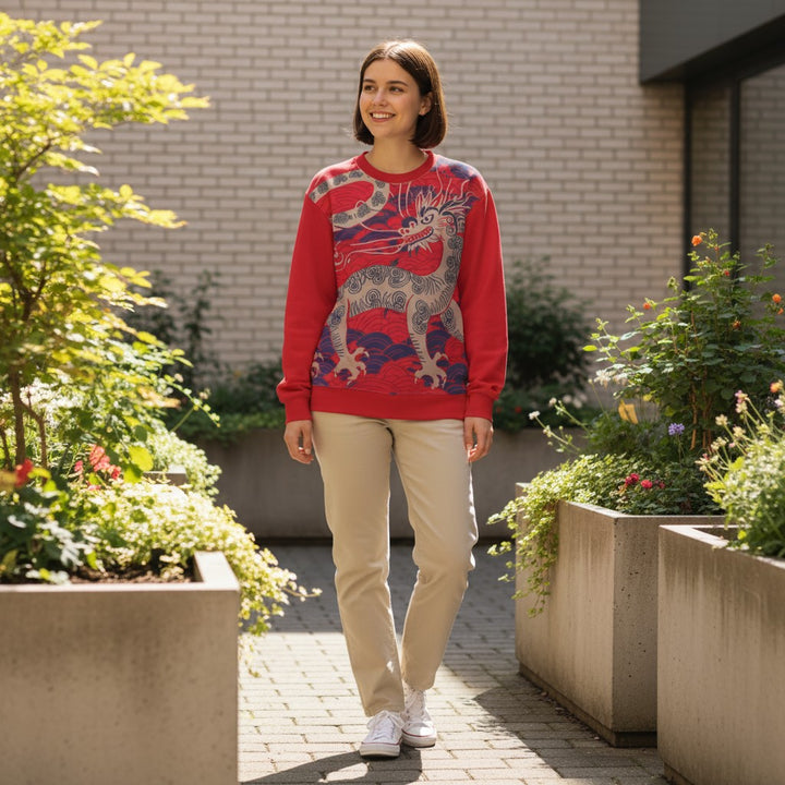 Unisex Sweatshirt - Chinese Dragon