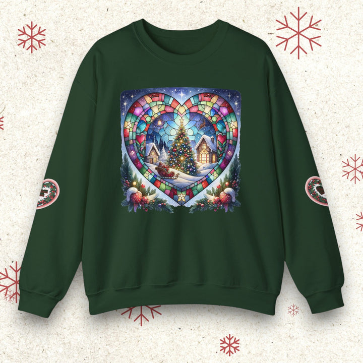 Christmas Tree Heart Sweatshirt