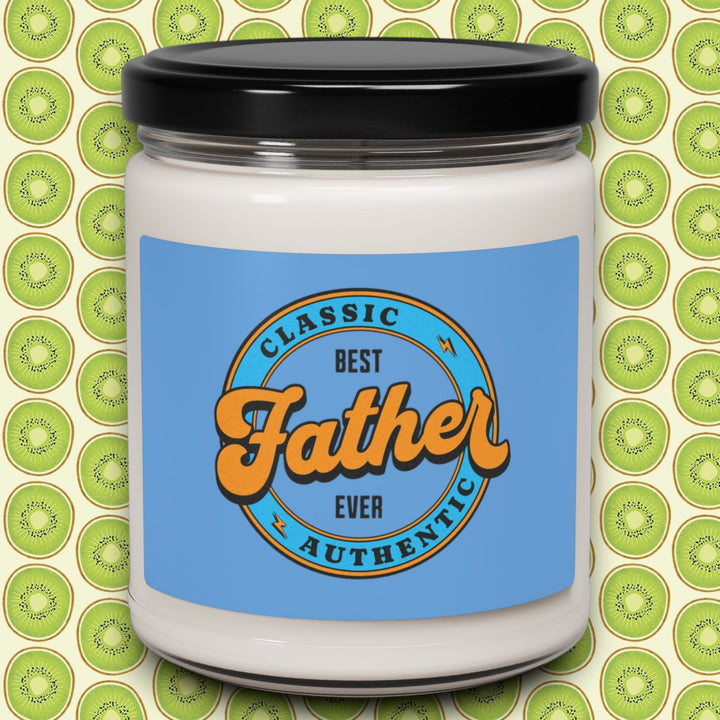 Best Father Ever Scented Soy Candle - Perfect Gift for Dad