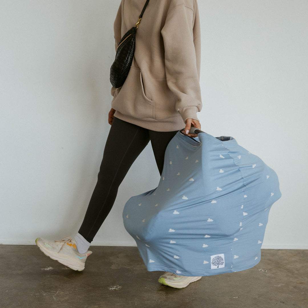 Cloud Multi-Use Baby Cover | Nursing & Car Seat Cover