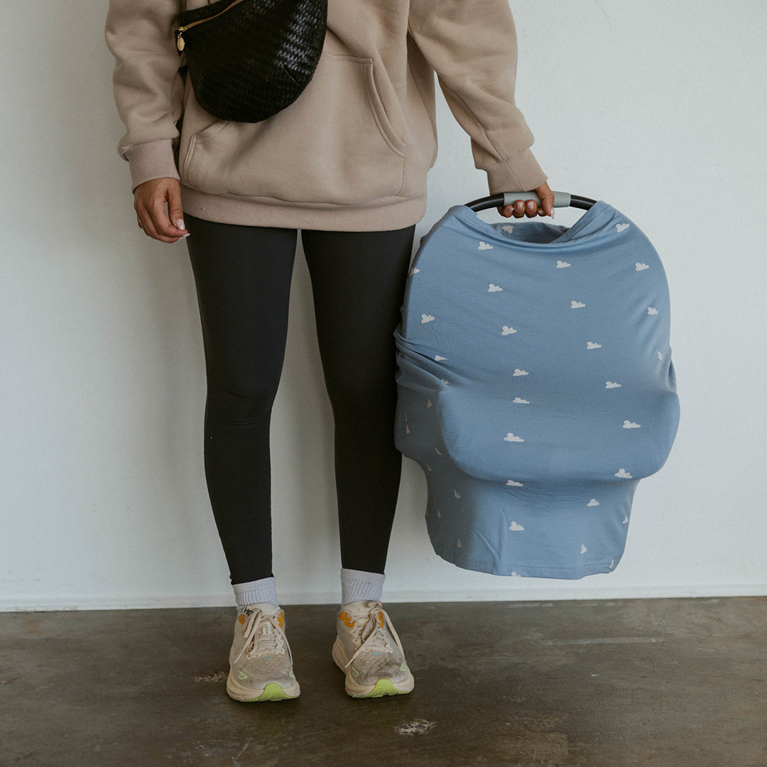 Cloud Multi-Use Baby Cover | Nursing & Car Seat Cover