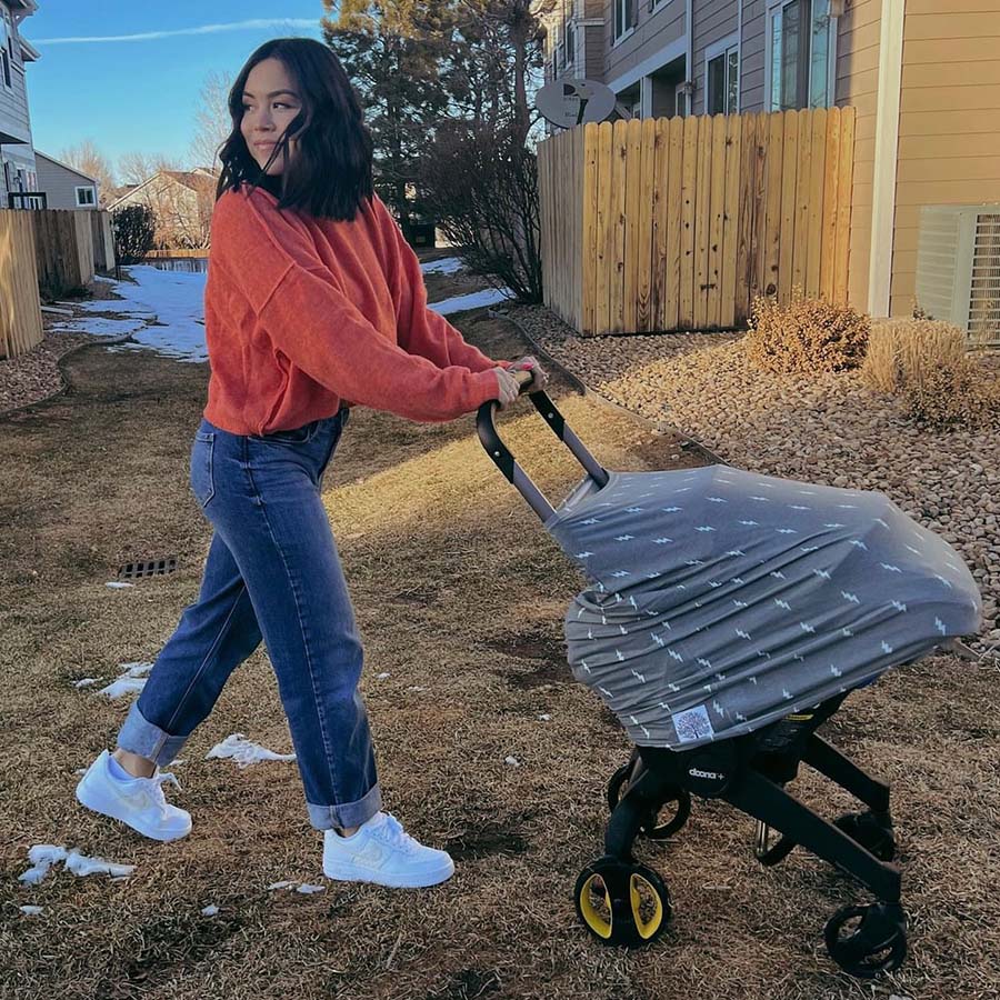 Cloud Multi-Use Baby Cover | Nursing & Car Seat Cover