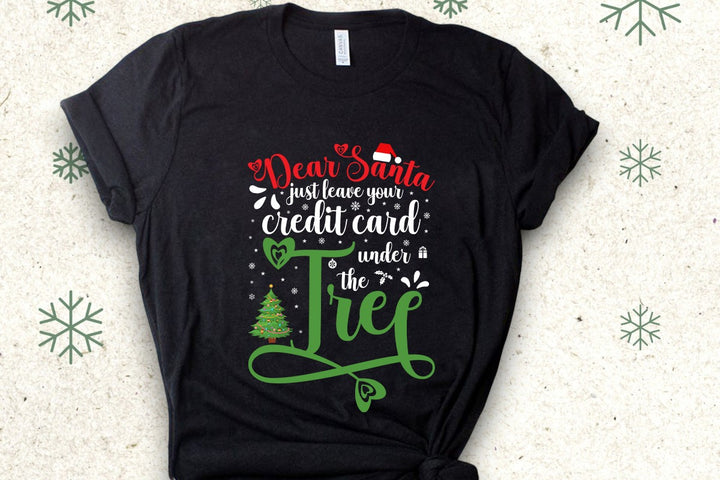 Unisex Softstyle T-Shirt - Leave Your Credit Card Under The Tree