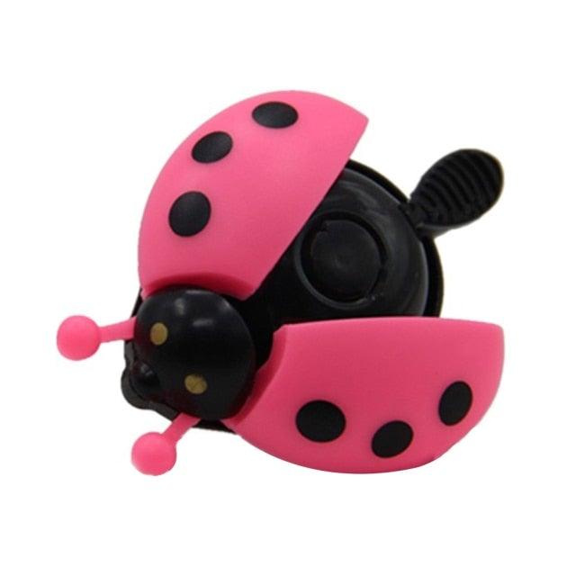 Cute Ladybug Bicycle Bell – Mini Cartoon Bike Bell for Kids & Adults