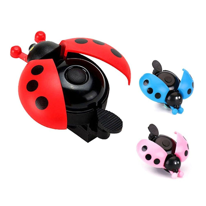 Cute Ladybug Bicycle Bell – Mini Cartoon Bike Bell for Kids & Adults