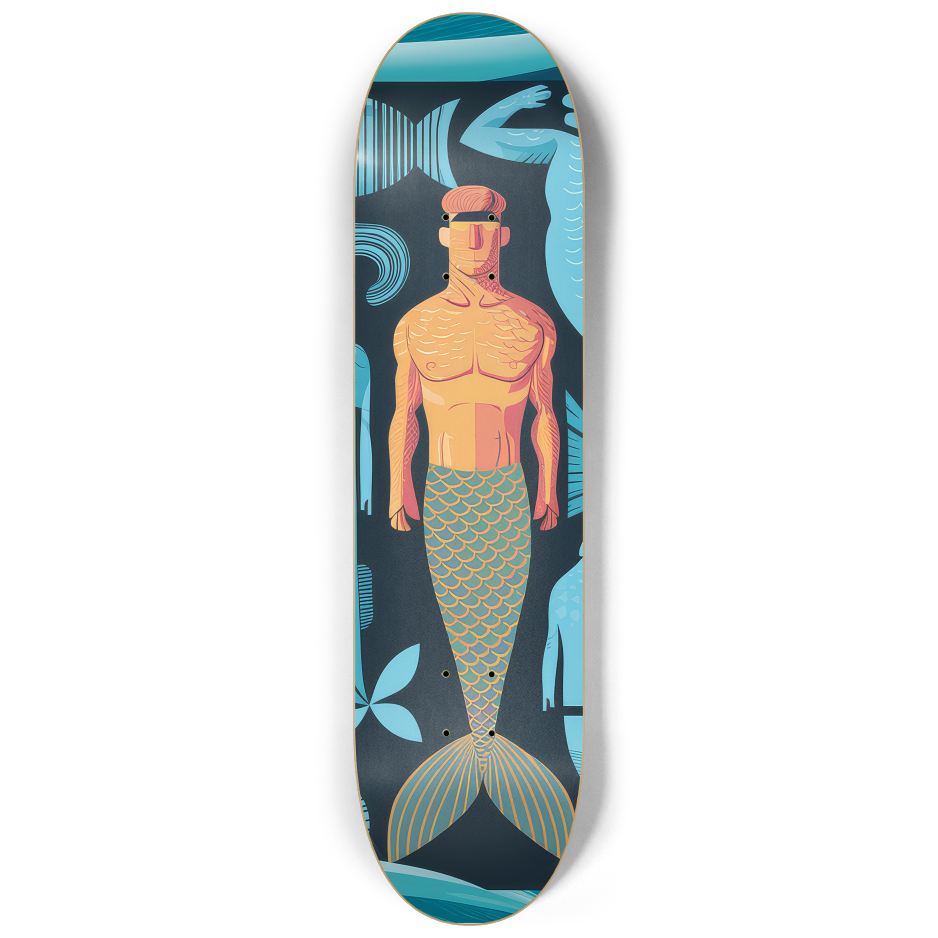 3 Skateboard Series Art - Marine Kin