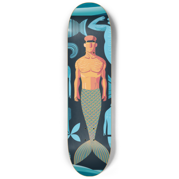 3 Skateboard Series Art - Marine Kin