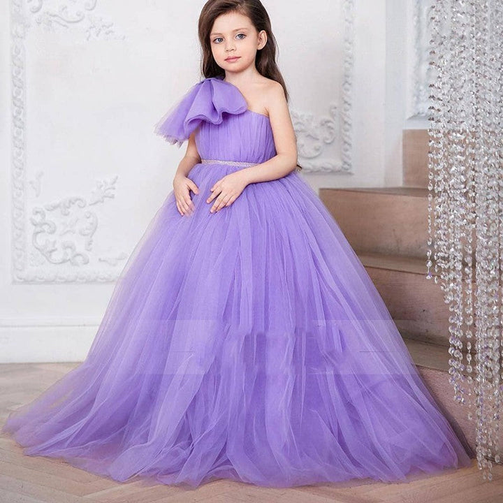 Girls’ Piano Recital Party Dress – Performance and Pageant Gown