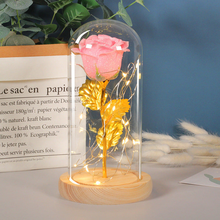 Eternal Rose LED Glass Dome | Romantic Valentine's Day Gift