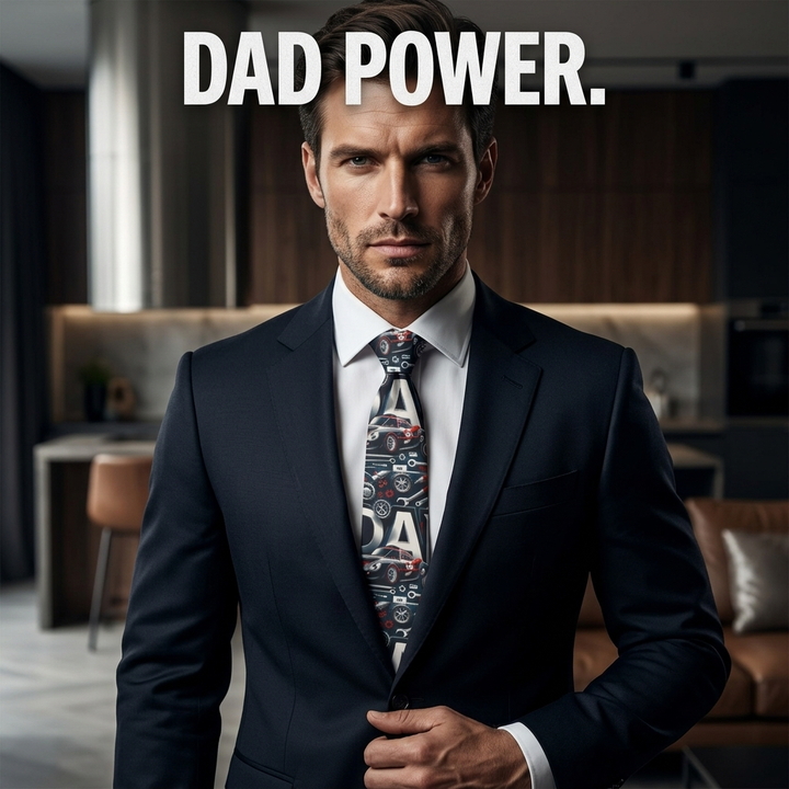 Dad Necktie – Father’s Day Gift Tie for Dad