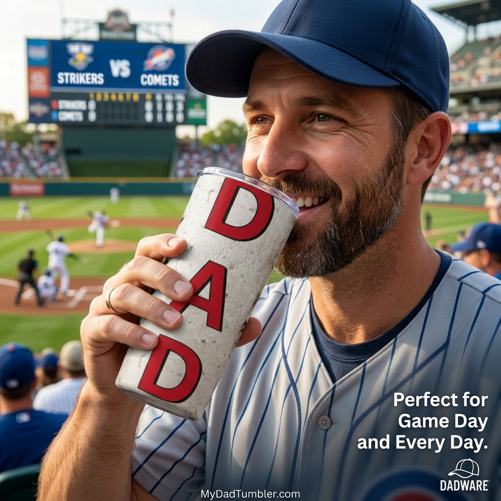 Tumbler 20oz - Baseball Dad