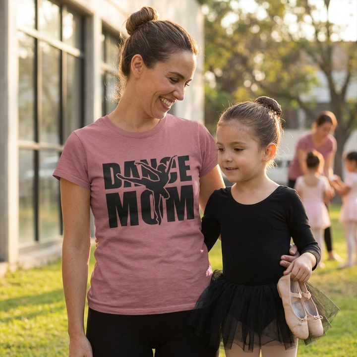 Dance Mom Organic T-Shirt - Eco-Friendly Apparel for Passionate Parents