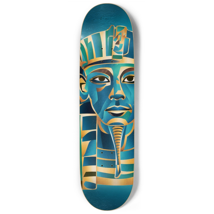 Pharaoh Skateboard – Ancient Egyptian Art Deck