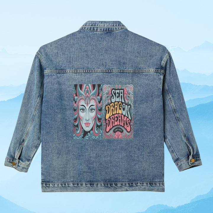 Denim Jacket - Sea Dragon Dreams