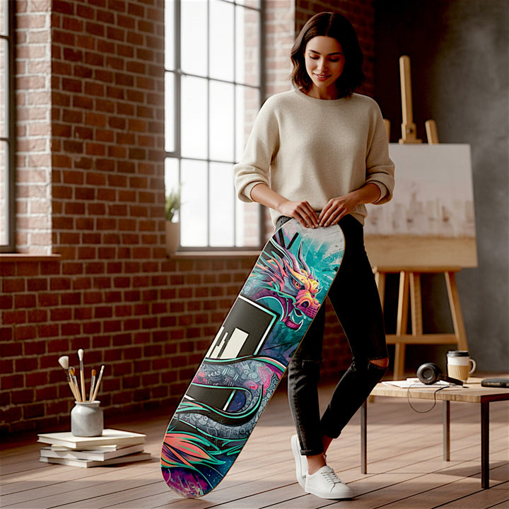 2 Skateboard Series Art - Dragon City