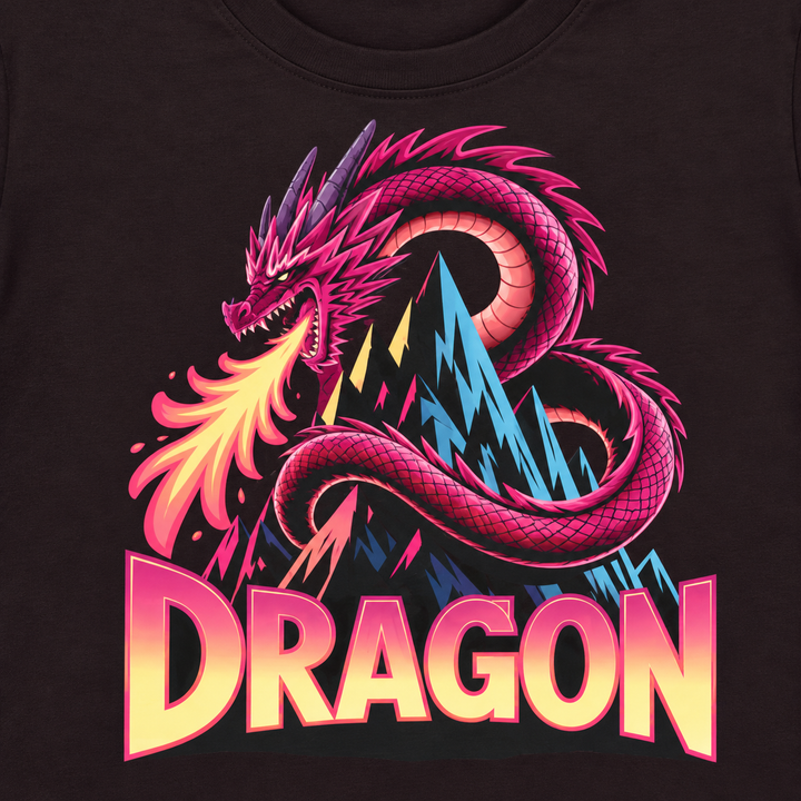 Dragon Graphic Tee, Unisex T-Shirt, Fantasy Shirt, Gift for Gamers, Dragon Lovers Shirt, Casual Wear, Unique Apparel