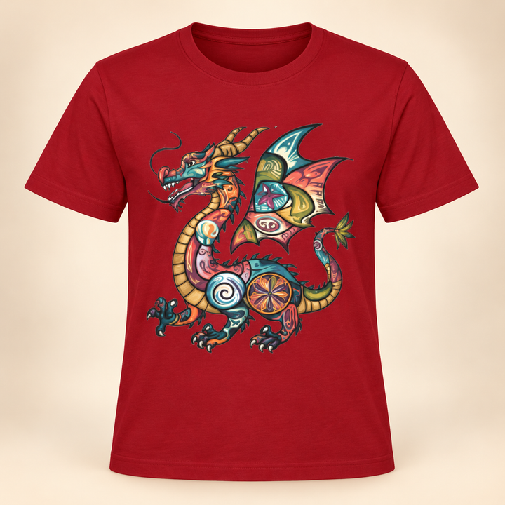 Unisex Jersey T-Shirt - Dragon Crest
