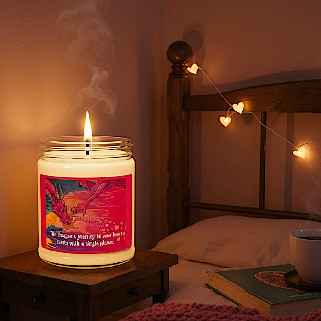Scented Soy Candle, 9oz - Dragon's Journey