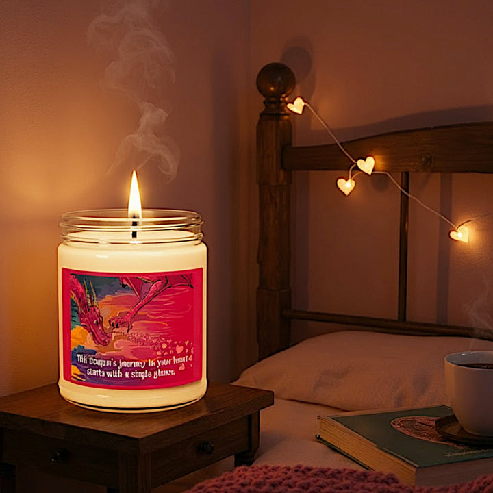 Scented Soy Candle, 9oz - Dragon's Journey