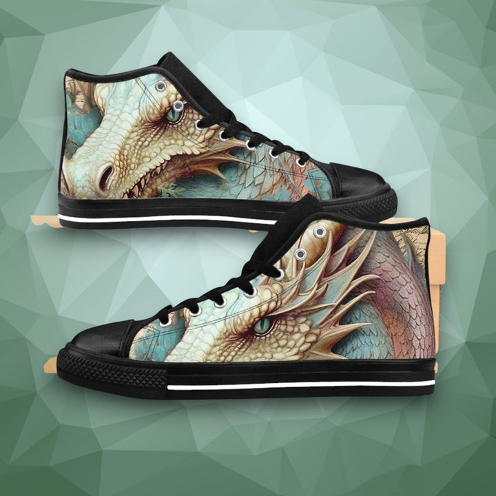 Women's Classic Sneakers - Pink Dragon