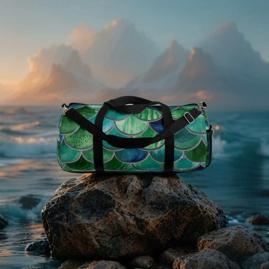 Duffel Bag - Mermaid Scales