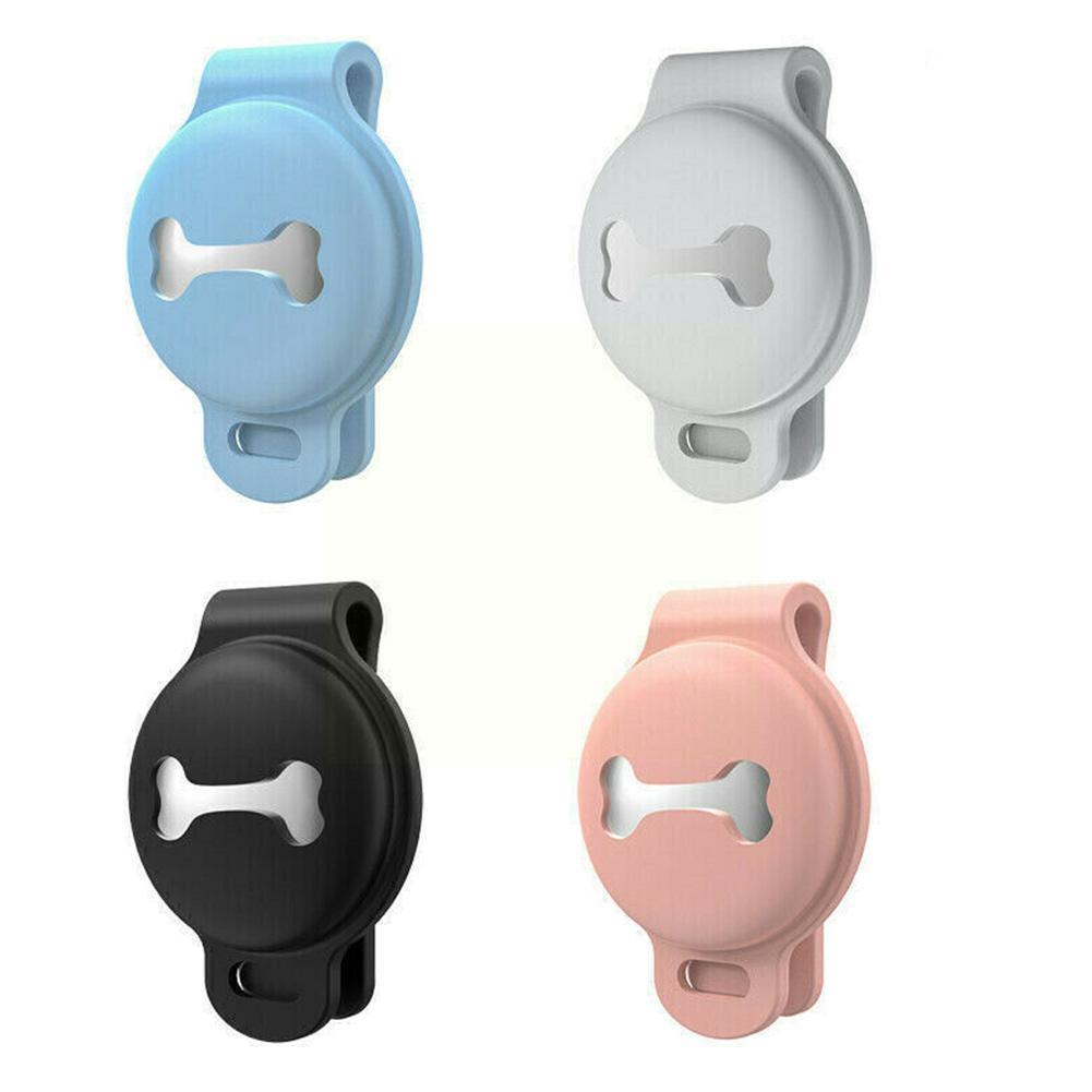 Silicone Pet Tracker Holder | Protective AirTag Collar Case