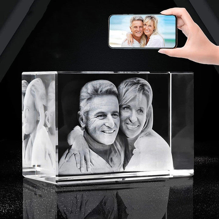 Personalized Photo Crystal with Laser Engraving