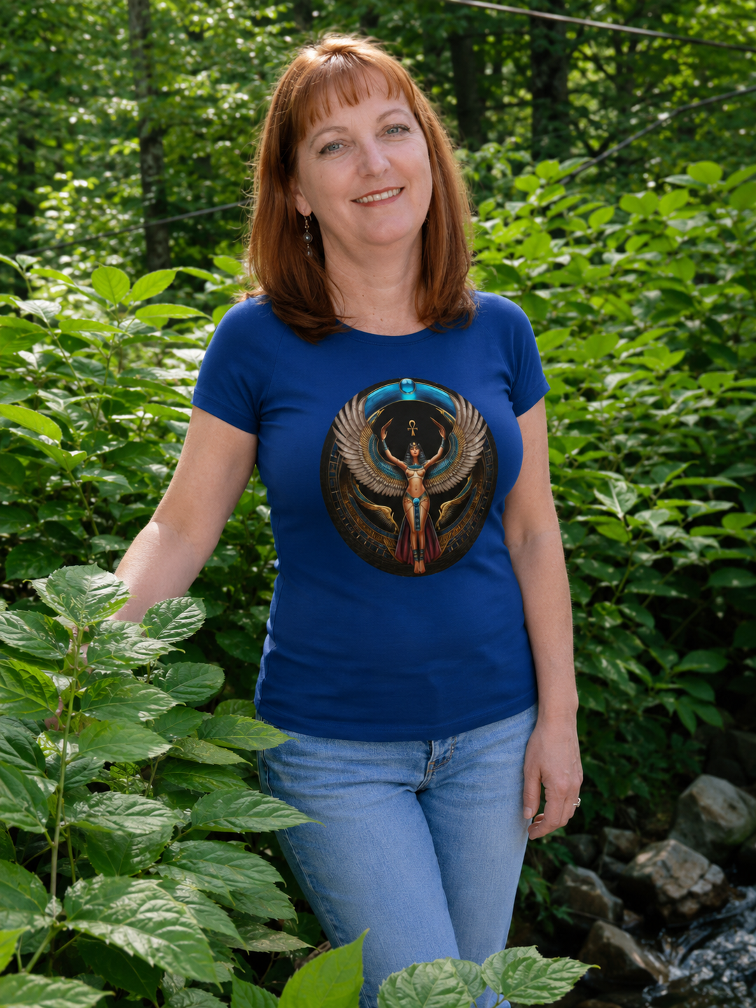 Unisex Softstyle T-Shirt - Egyptian Goddess
