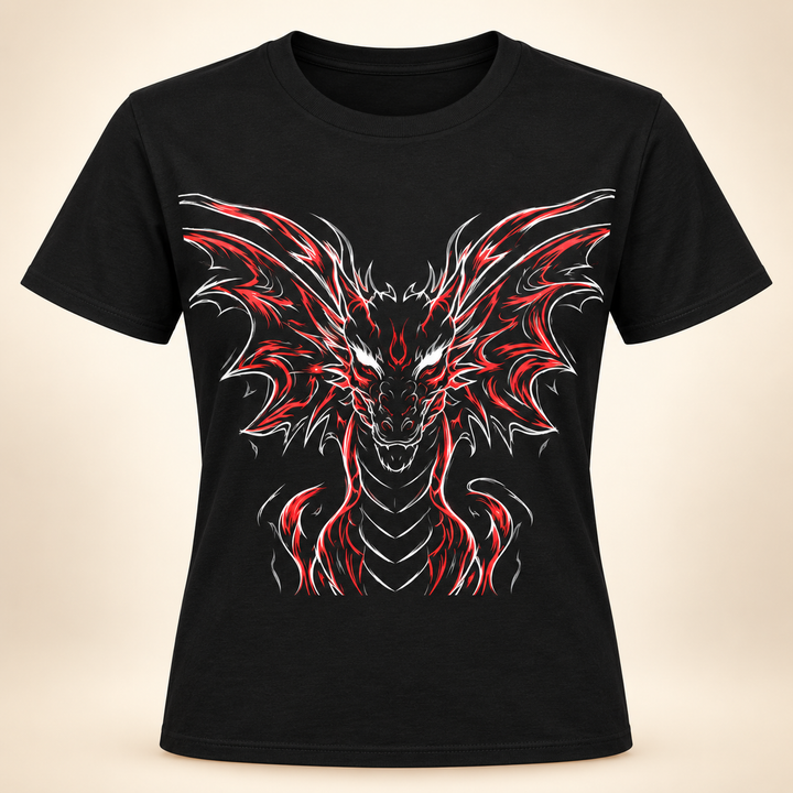 Unisex Softstyle T-Shirt - Electric Dragon