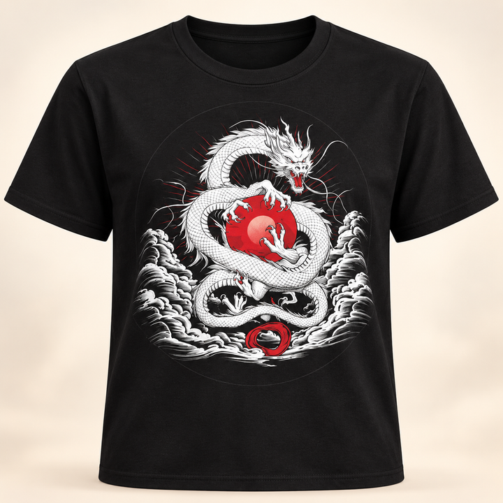 Emperor Dragon Unisex Softstyle Fantasy T-Shirt