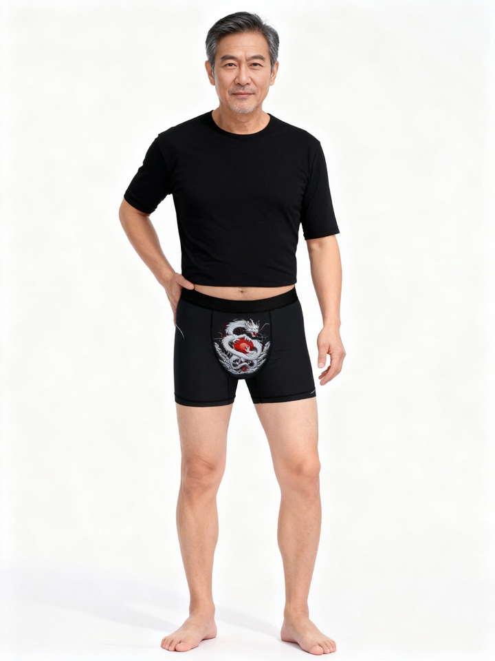 Men's Boxers - Emperor Dragon Design