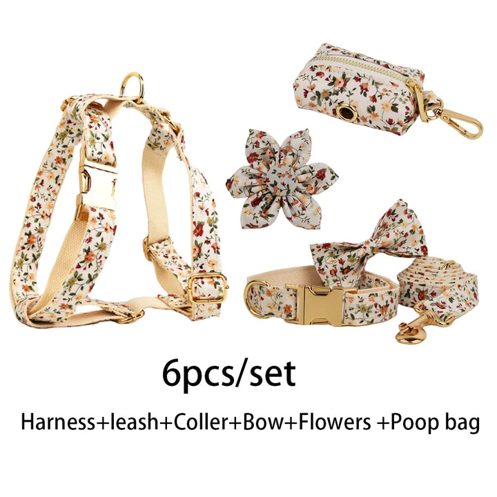 Soft Ivory Blossom Floral Set