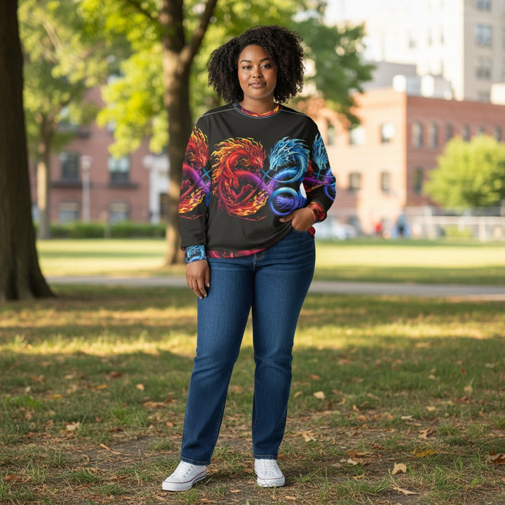 Unisex Sweatshirt - Dragon Infinity