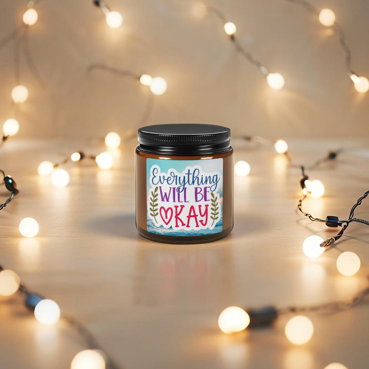 Candle Holder - Everything Will Be OK