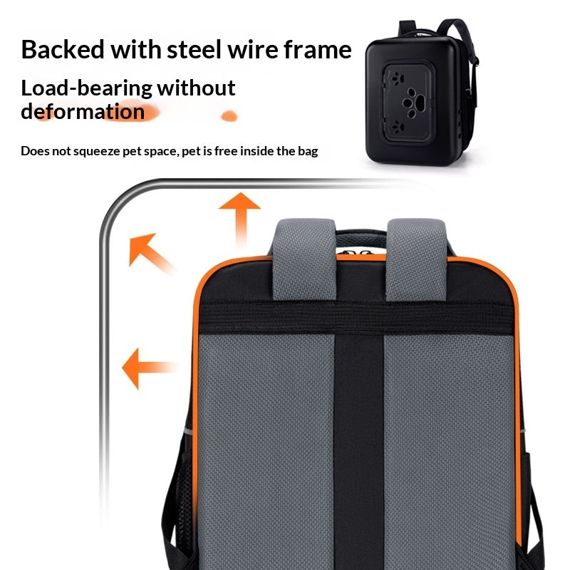 Space Capsule Pet Backpack | Cat & Dog Travel Carrier