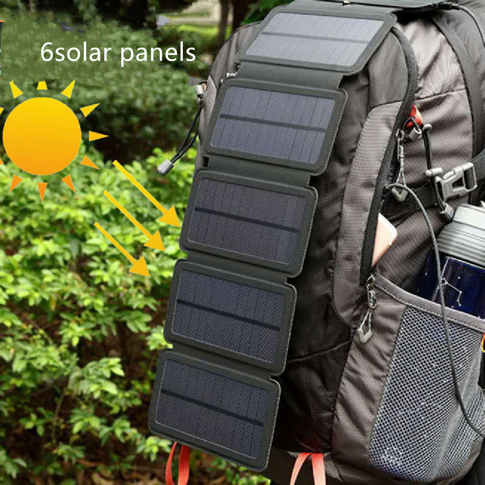 Portable Folding Solar Panel Charger with USB Output
