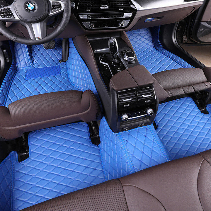 Odorless TPE Car Floor Mats for 5-Seat Vehicles