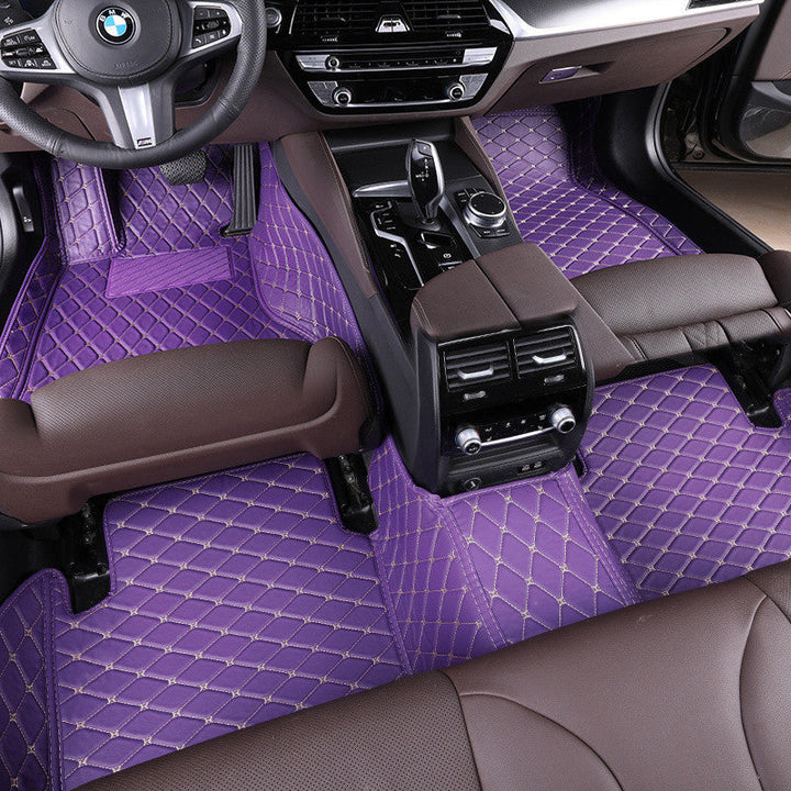 Odorless TPE Car Floor Mats for 5-Seat Vehicles