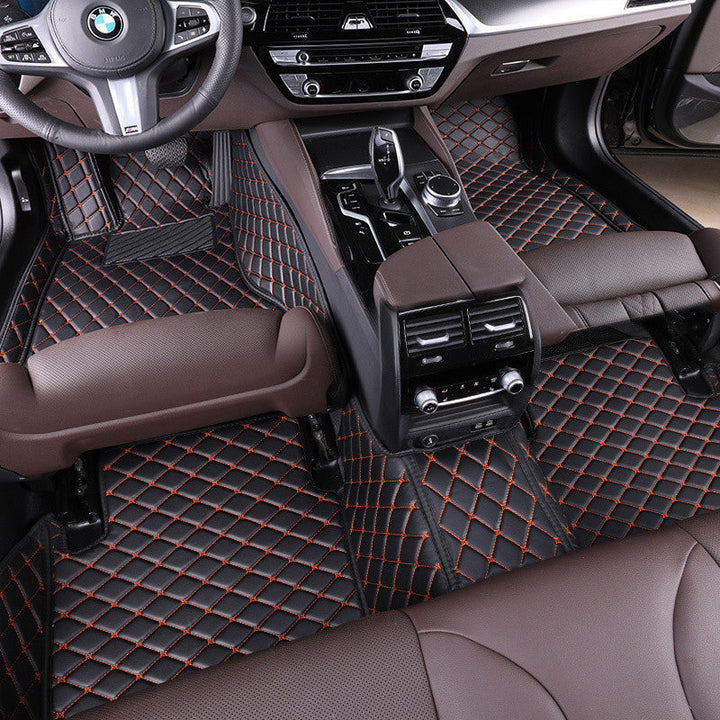 Odorless TPE Car Floor Mats for 5-Seat Vehicles
