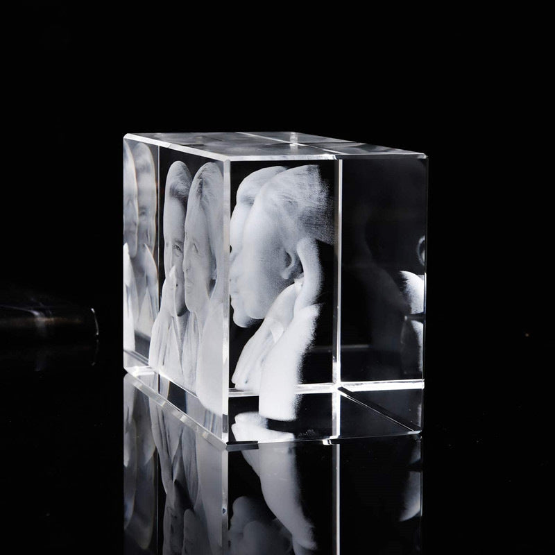 Personalized Photo Crystal with Laser Engraving