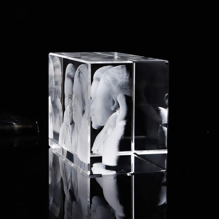 Personalized Photo Crystal with Laser Engraving