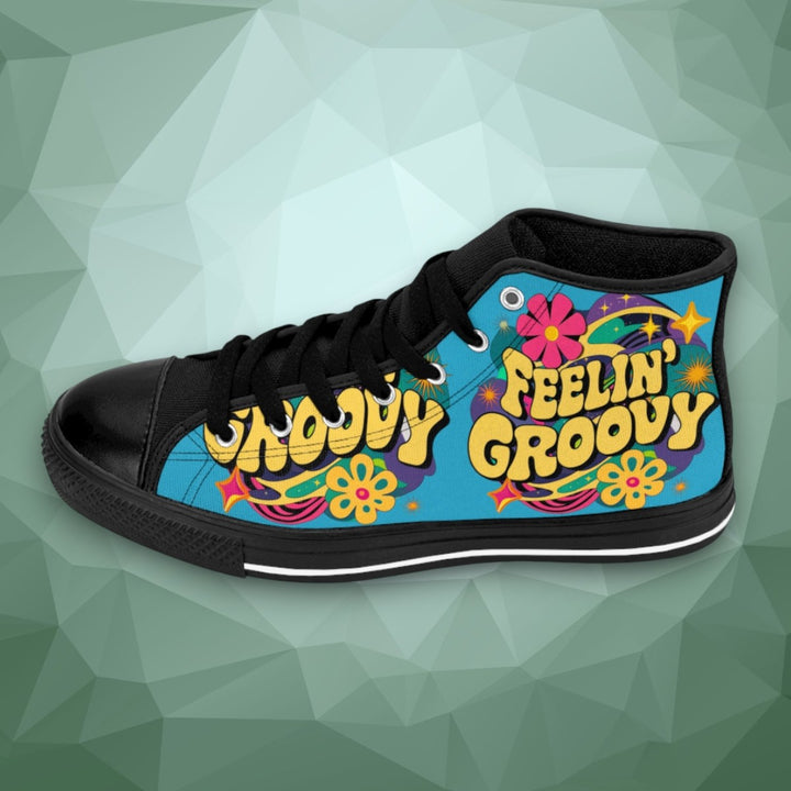 Women's Classic Sneakers - Feeling Groovy