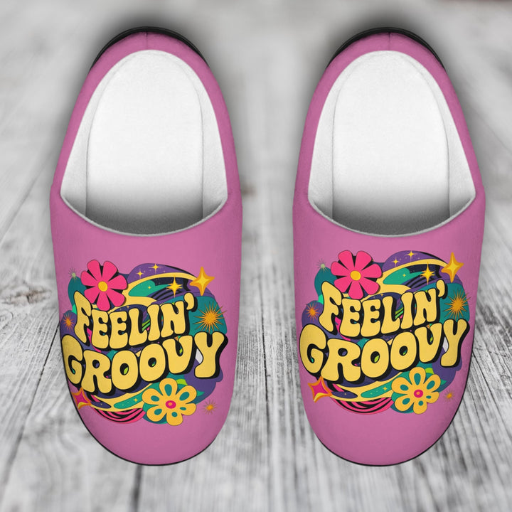 Women's Indoor Slippers - Feeling Groovy