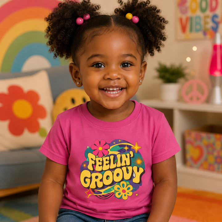 Infant Fine Jersey Tee - Feeling Groovy