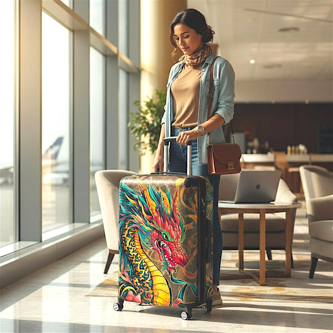 Fire Dragon Suitcase